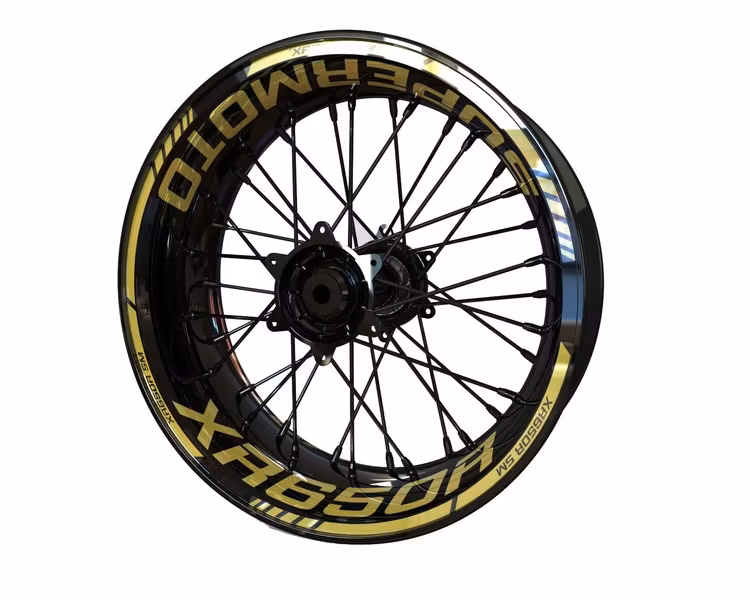 XR650R Felgenaufkleber - "Supermoto"