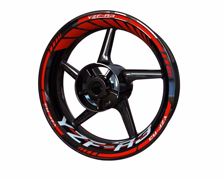 YZF-R3 Wheel Stickers - "Classic"