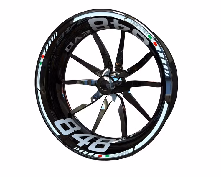848 Evo Wheel Stickers - "Classic"