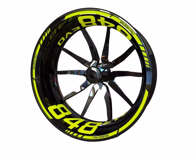 848 Evo Wheel Stickers - "Classic"