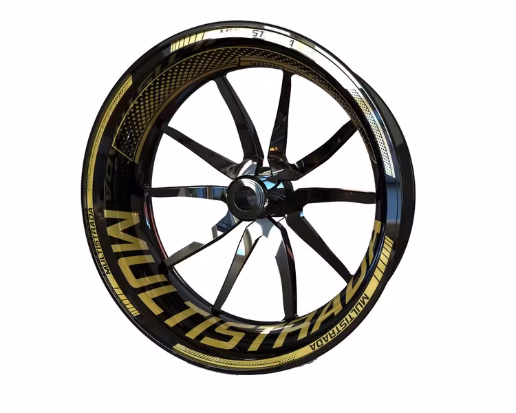 Multistrada Rim Stickers - "Fade"
