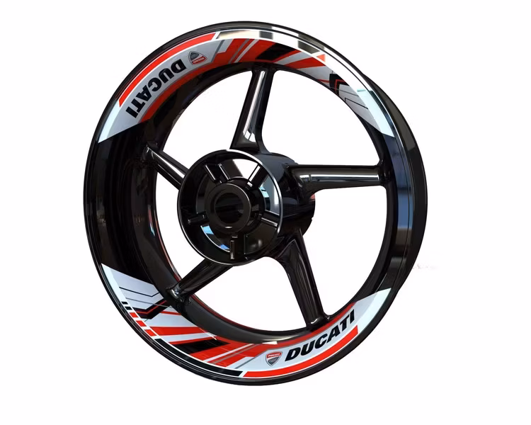 Wheel Stickers- For Ducati  - "Velocity"