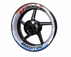 S1000R Rim Stickers - "Honeycomb"