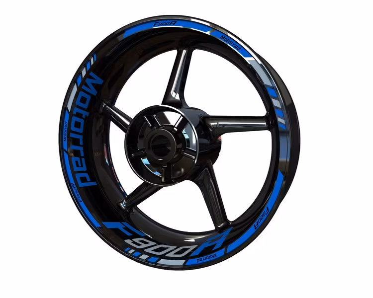 F900R Motorrad Velg Stickers - "Classic"