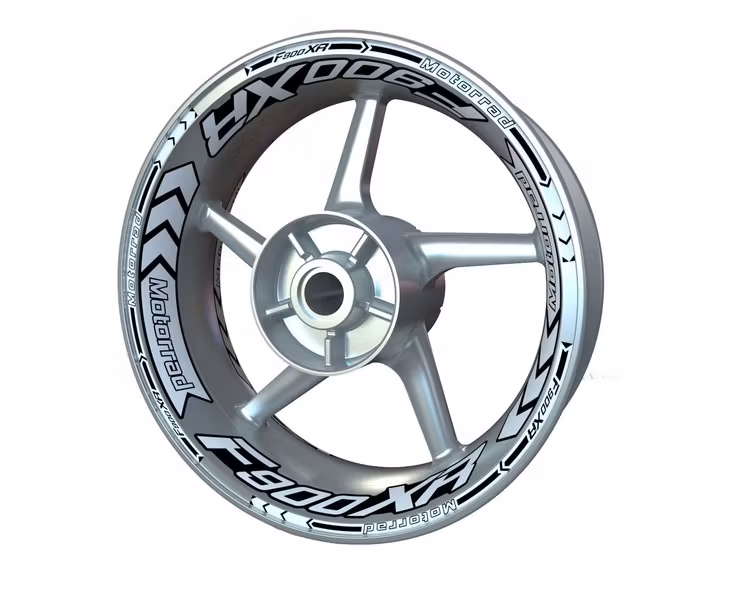 F900XR Motorrad Rim Stickers - "Classic"