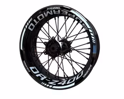 DR-Z 400 Rim Stickers - "Supermoto"