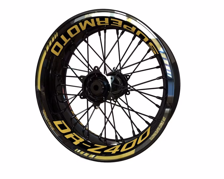 DR-Z 400 Adhesivos para llantas - "Supermoto"