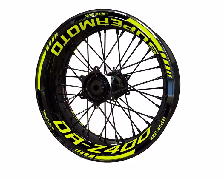 DR-Z 400 Adhesivos para llantas - "Supermoto"