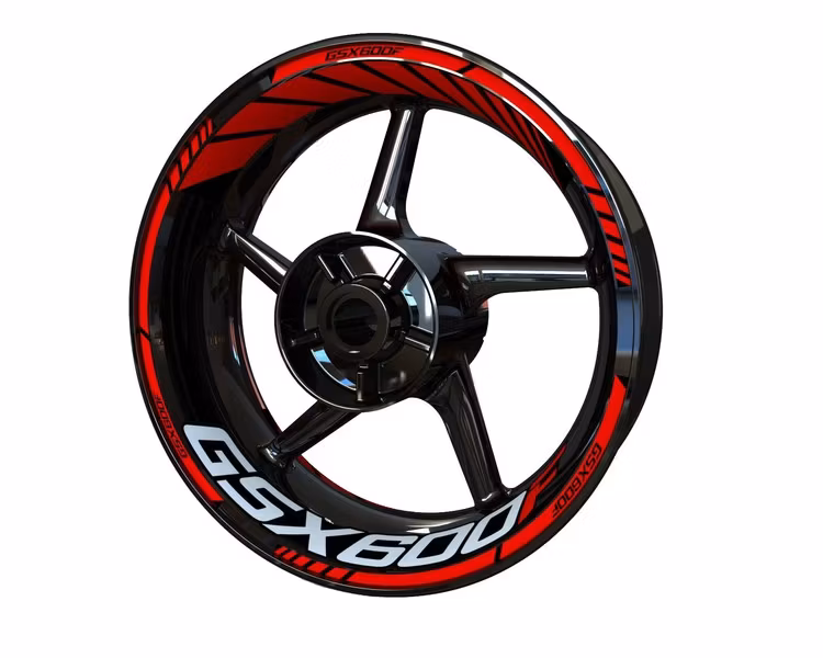 GSX600F Stickers de jantes - "Classic"