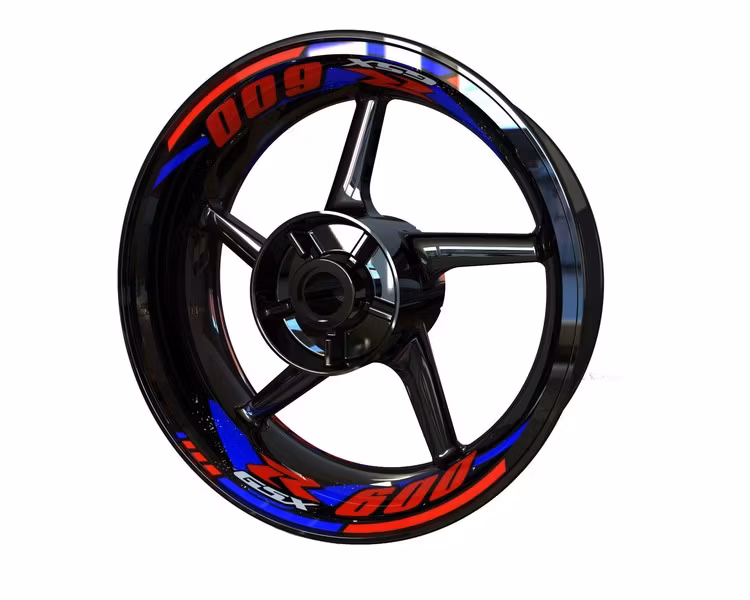 GSX-R600 Wheel Stickers - "Grit"