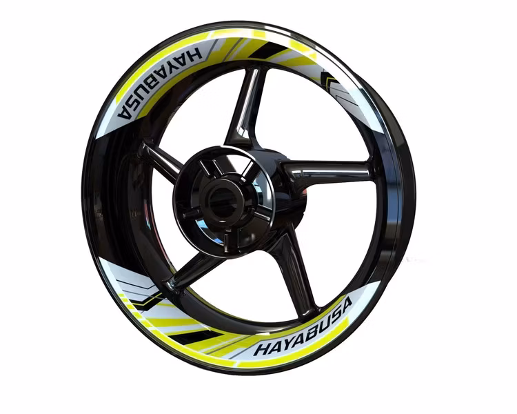Hayabusa Wheel Stickers - "Velocity"
