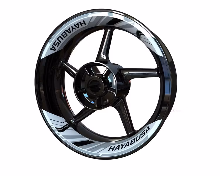 Hayabusa Wheel Stickers - "Velocity"