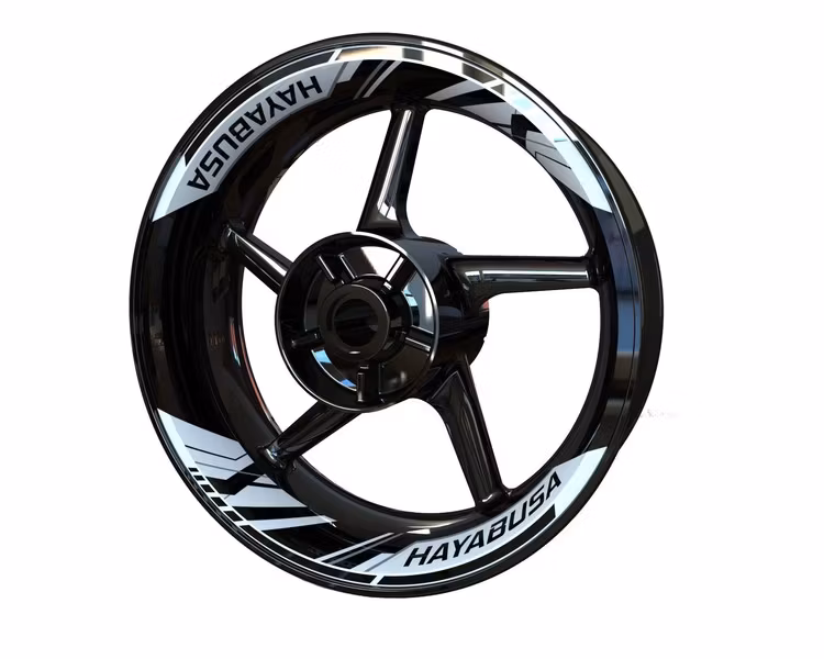 Hayabusa Wheel Stickers - "Velocity"