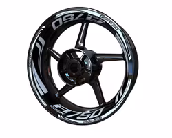 GSX-R750 Wheel Stickers - "Wave"