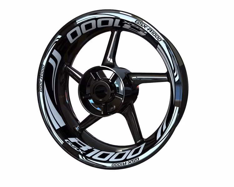 GSX-R1000 Wheel Stickers - "Wave"