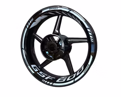 GSF600 Bandit Rim Stickers - "Classic"