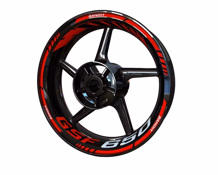 GSF650 Bandit Rim Stickers - "Classic"
