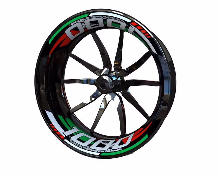 MV Agusta 1000 Wheel Stickers - "Torque"