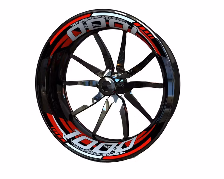 MV Agusta 1000 Wheel Stickers - "Torque"