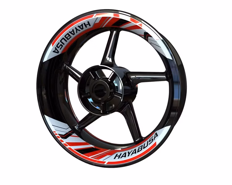 Hayabusa Wheel Stickers - "Velocity"