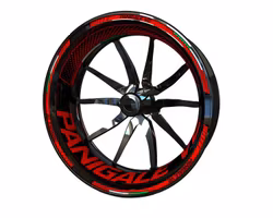 Panigale V2 Rim Stickers - "Fade"
