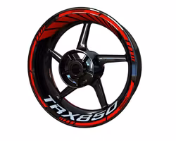 TRX850 Wheel Stickers - "Classic"