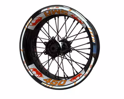 Adesivi per cerchioni - Per SMR 450 - "Bull Classic"