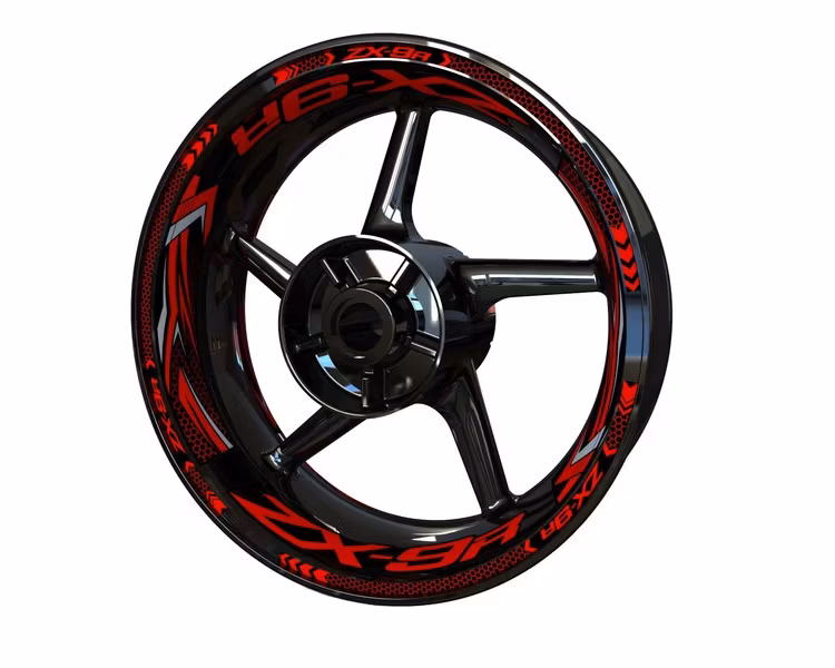 Wheel Stickers - Fits ZX-9R - 
