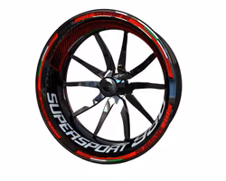 950 Supersport Wheel Stickers - "Fade"