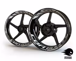 CBR600RR Wheel Stickers - "Classic"
