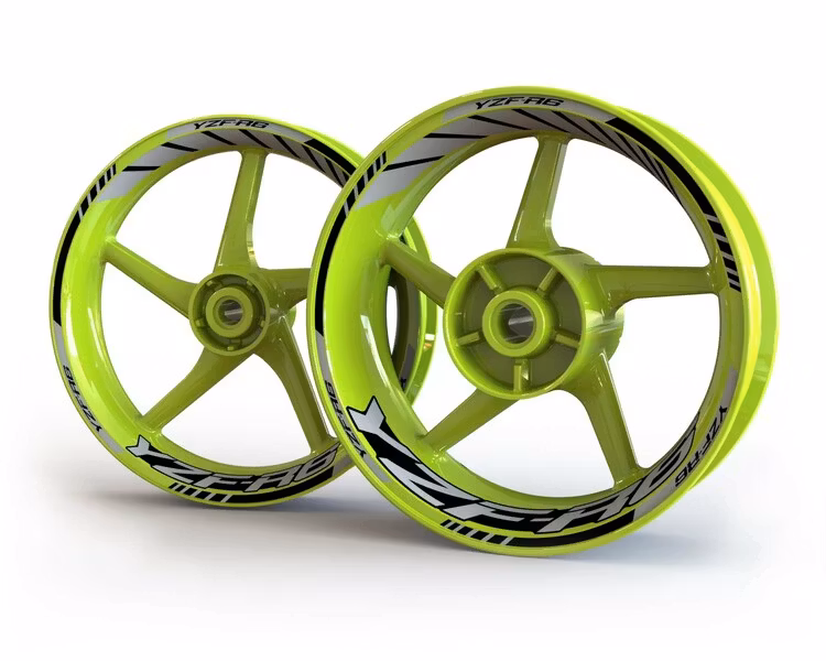 YZF-R6 Stickers de jantes - "Classic"