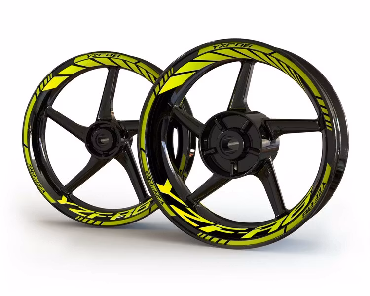 YZF-R6 Stickers de jantes - "Classic"