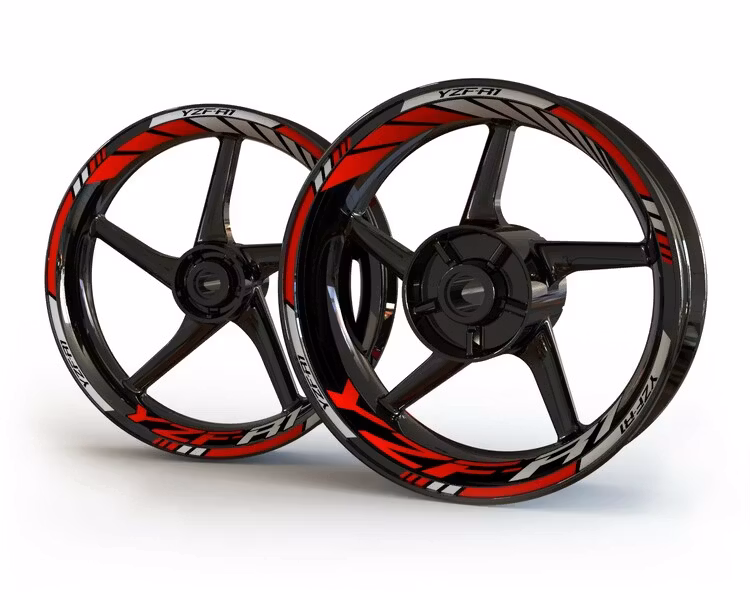 YZF-R1 Wheel Stickers - "Classic"