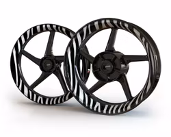 "Zebra" - Wheel Stickers