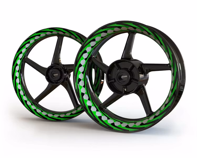 "Fraser Spiral" - Adesivi per cerchioni