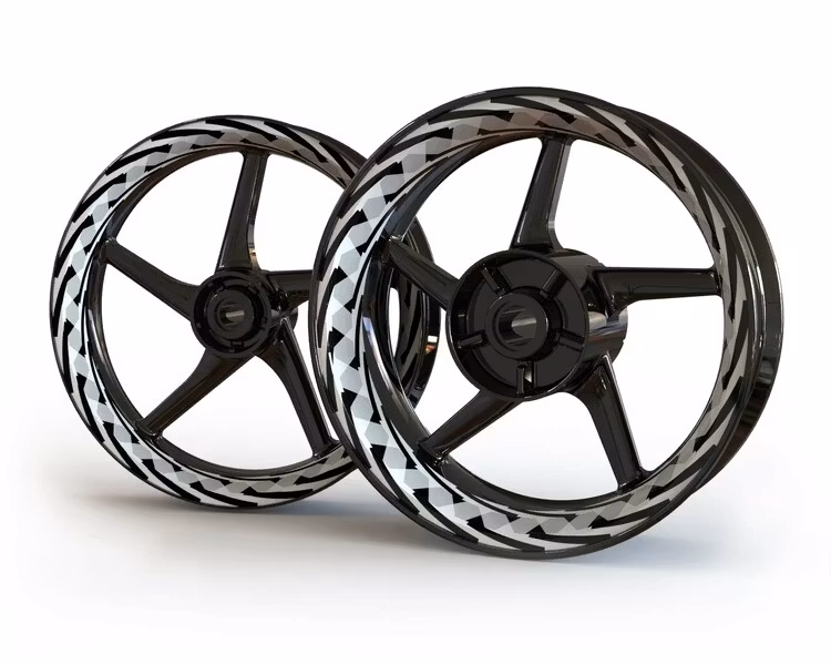 "Fraser Spiral" - Adesivi per cerchioni