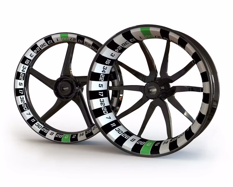 "Roulette" - Velg Stickers