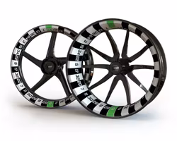 "Roulette" Wheel Stickers