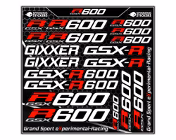 GSX-R600 sticker kit