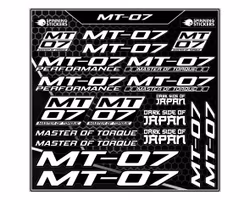 MT-07 sticker kit