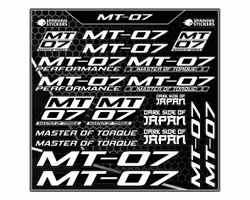 MT-07 sticker kit