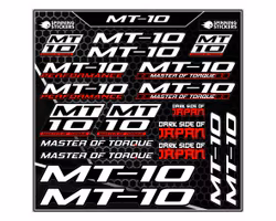 Kit autocollants Yamaha MT 10