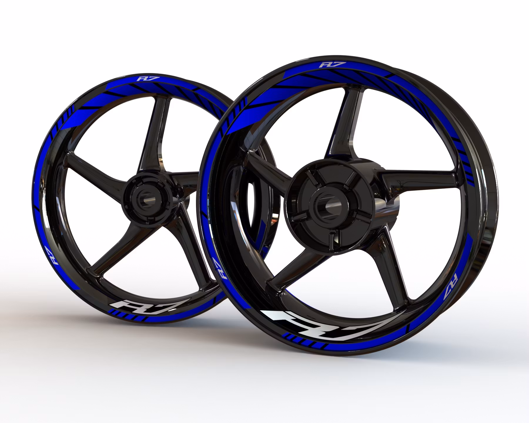 R7 Felgenaufkleber - "Classic"