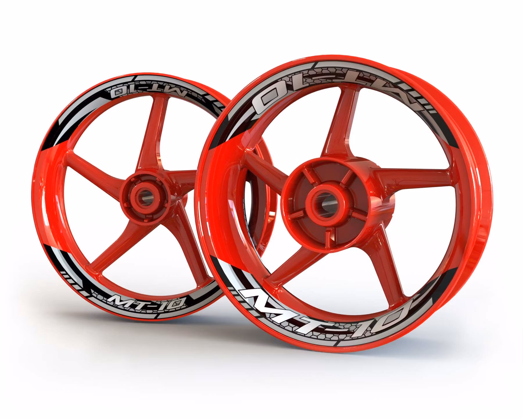 MT-10 Velg Stickers - "Torque"