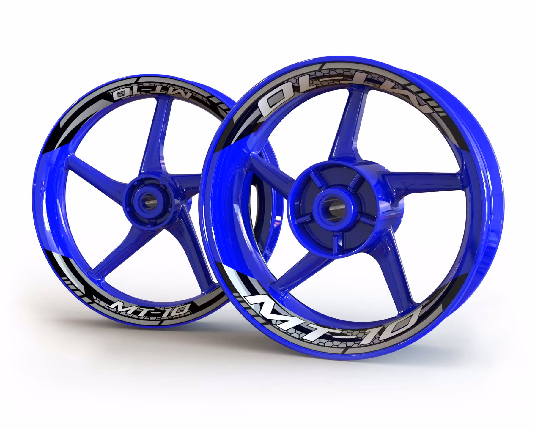 MT-10 Velg Stickers - "Torque"