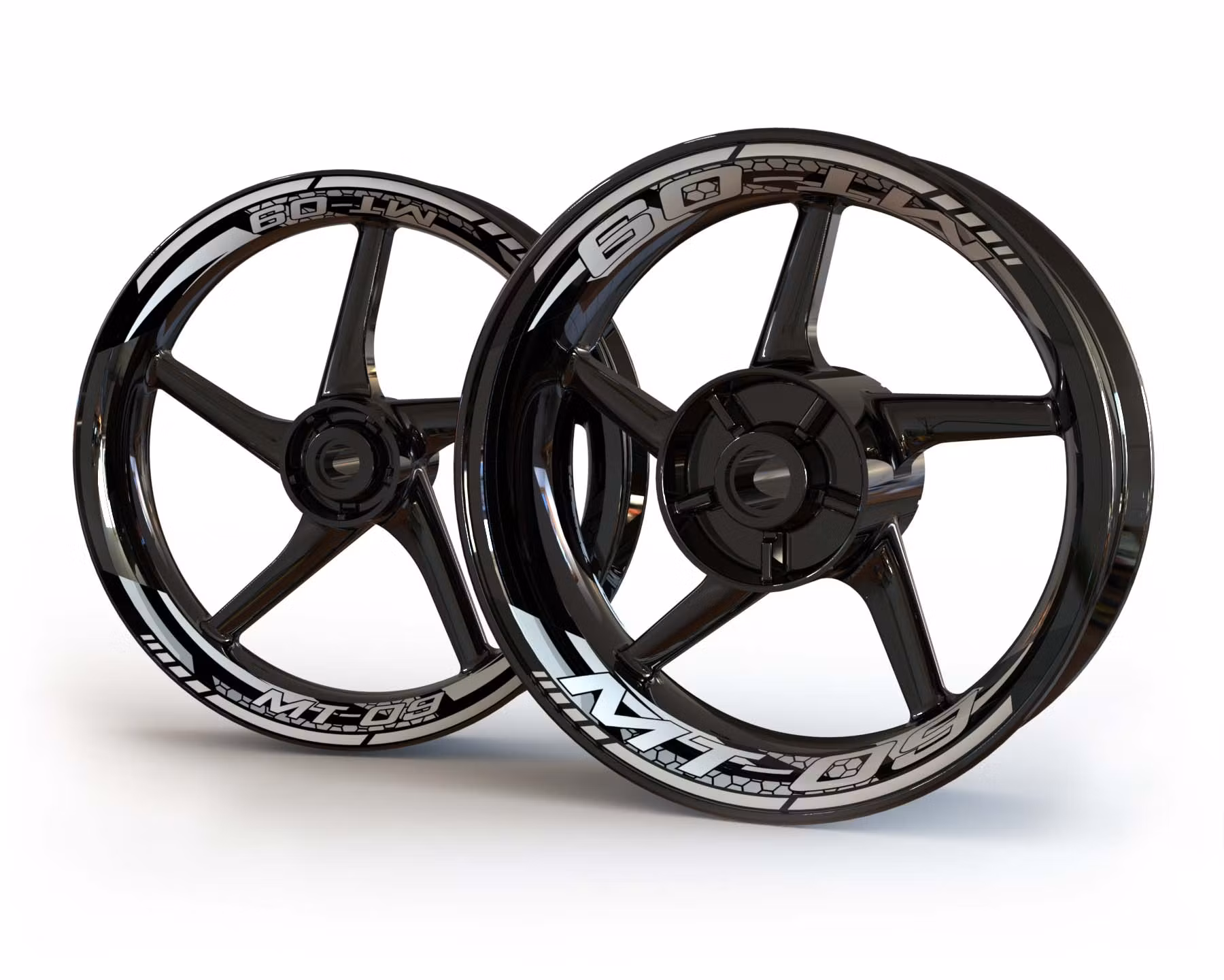 MT-09 Fälgdekaler - "Torque"