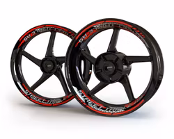 Street Triple RS Wheel Stickers - "Torque"