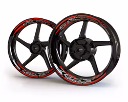 Street Triple 765 RS Wheel Stickers - "Torque"