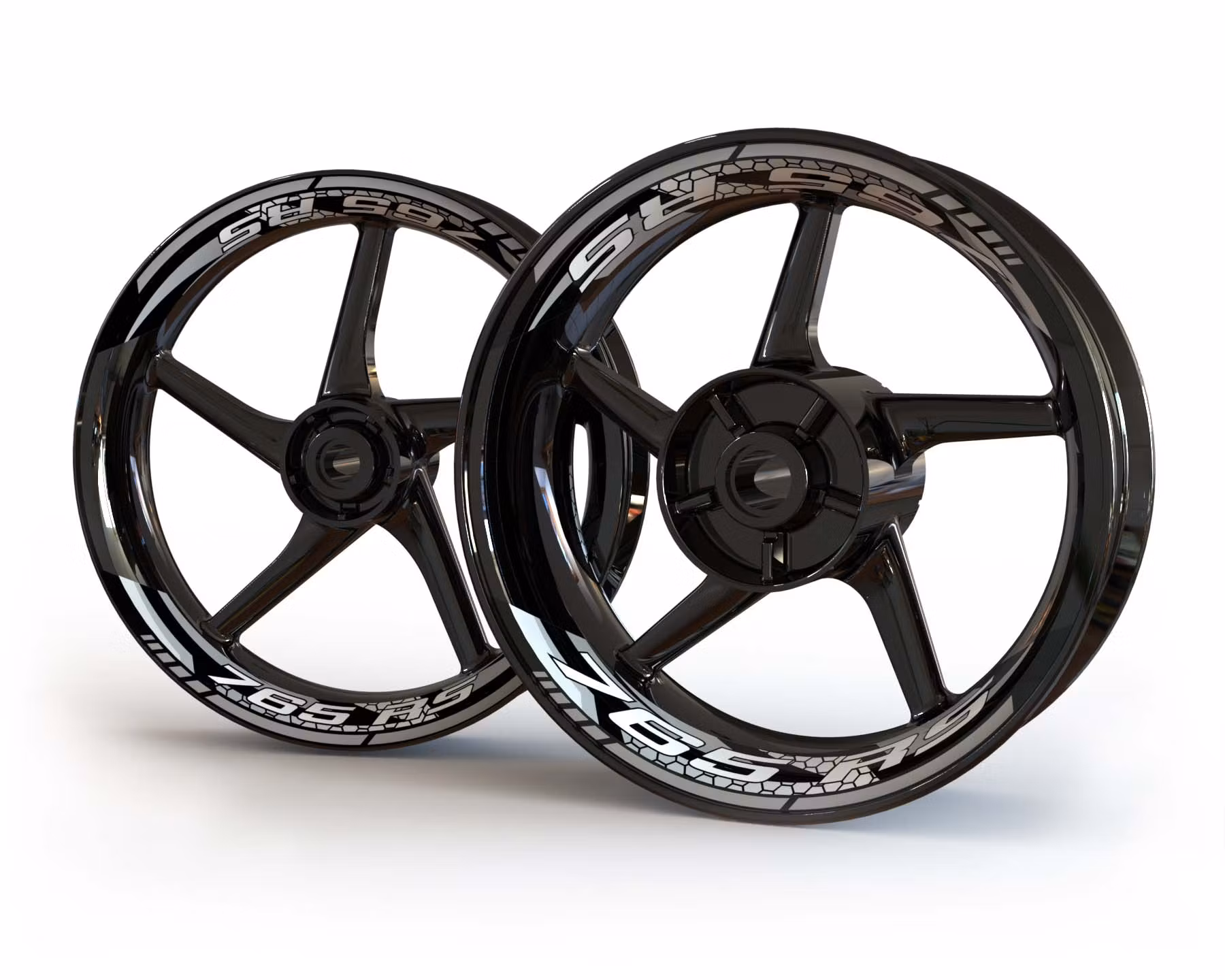 Street Triple 765 RS Stickers de jantes - "Torque"