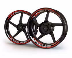 Street Triple S Wheel Stickers - "Torque"